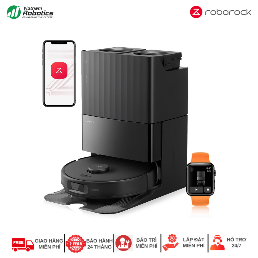 Robot hút bụi lau nhà Roborock Q Revo Edge 5V1