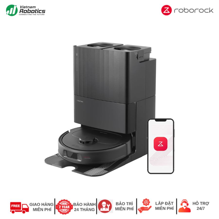 Robot Hút Bụi Lau Nhà Roborock Q Revo S - Bảo hành 24 tháng
